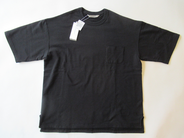 2023SS nanamica H/S Pocket Tee サイズL 快適なTシャツ ブラック/ナナミカノースフェイスパープルレーベル
