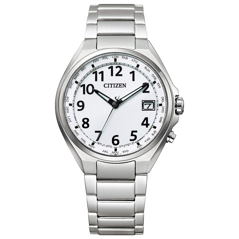 腕時計 シチズン CITIZEN アテッサ CB1120-50B エコ・ドライブ電波時計 チタン メンズ 新品未使用 正規品 送料無料