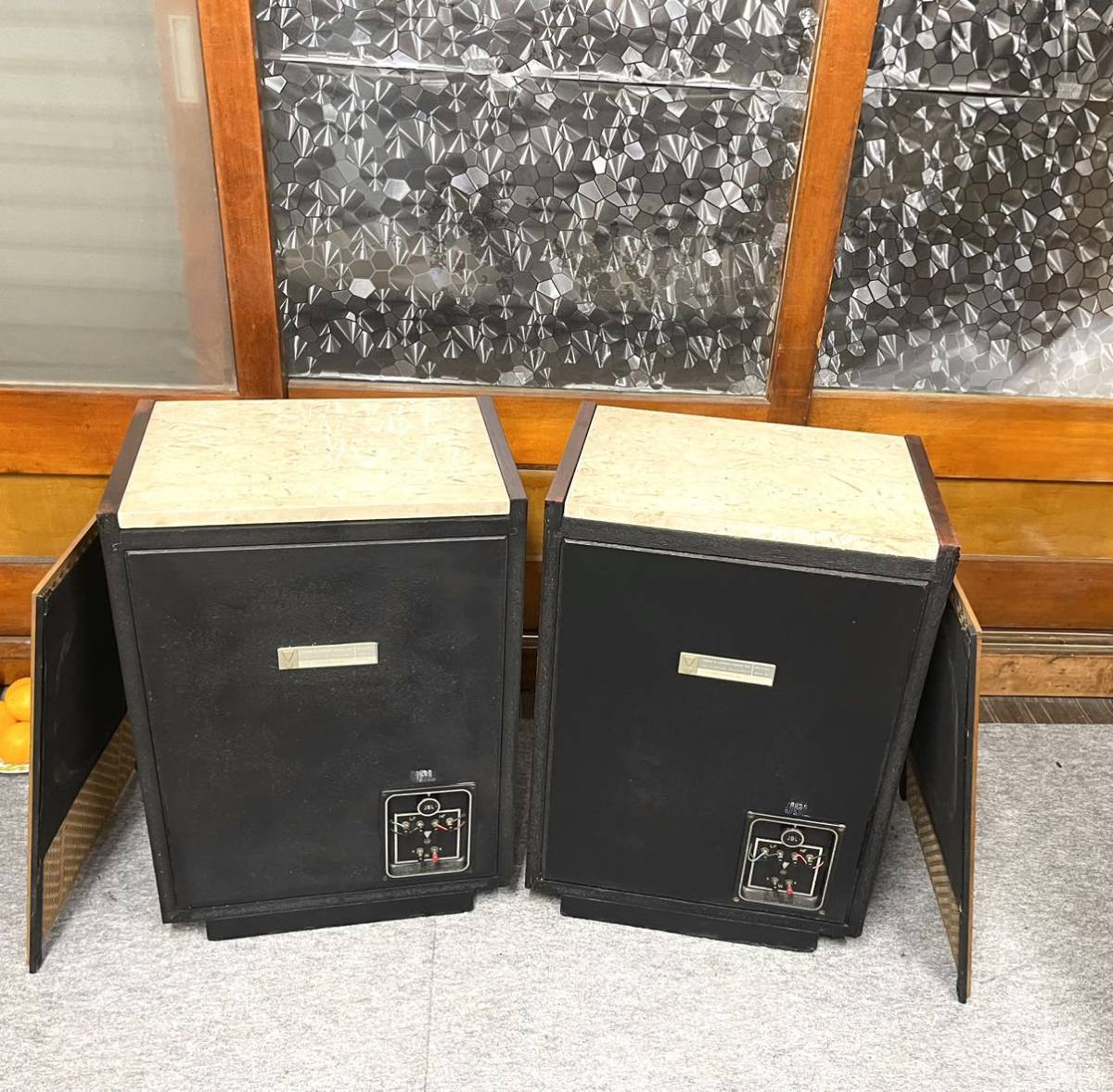 JBL L101 スピーカーペア。(LE14A 新品エッジ+ LE175DLH + LX10 JBL L101 スピーカーペア。(LE14A 新品エッジ+ LE175DLH + LX10
