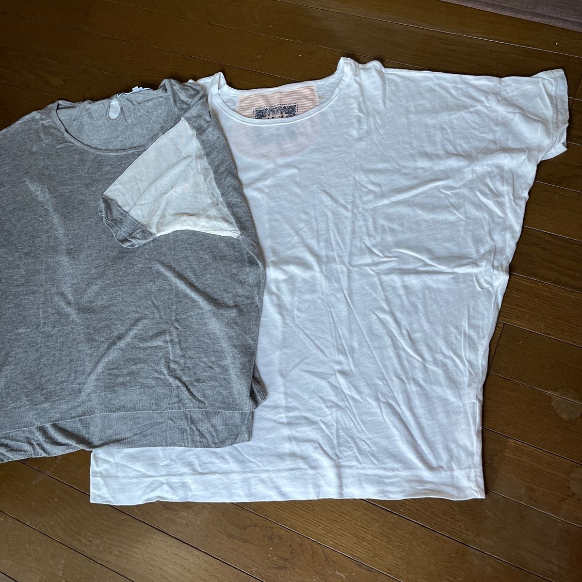 半袖Tシャツ カットソー 半袖 袖　フリーサイズ　Ｌサイズ Ｍサイズ  ハートマーケット　ビックシャツ