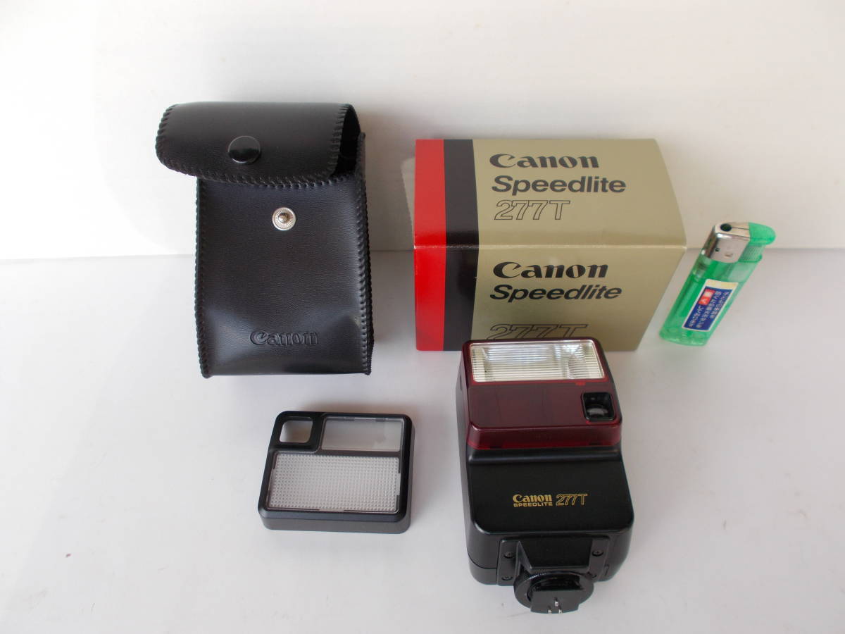 Canon Speedlite 277T キャノン スピードライト 277T 1個、T70カメラ用 フラッシュ、中古品 JChere雅虎拍卖代购