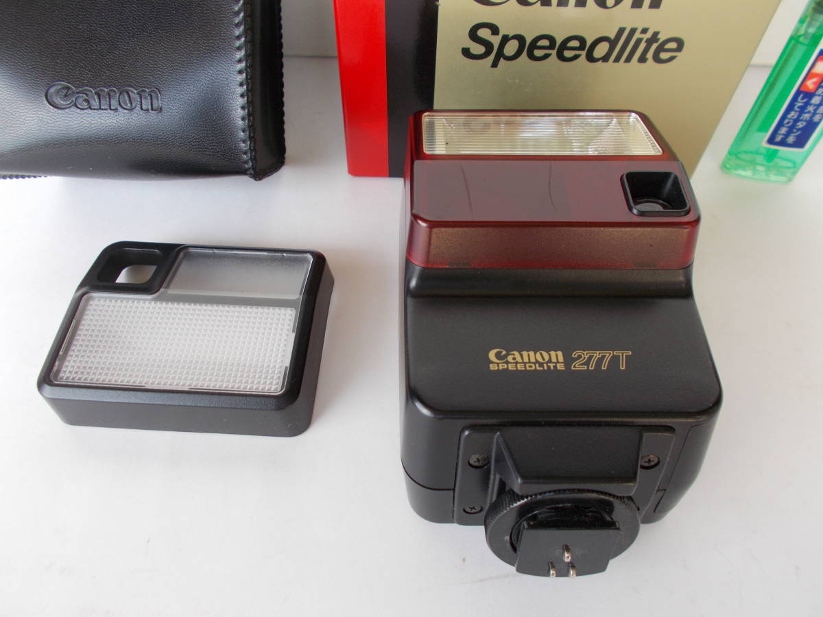 Canon Speedlite 277T キャノン スピードライト 277T 1個、T70カメラ用 フラッシュ、中古品 JChere雅虎拍卖代购