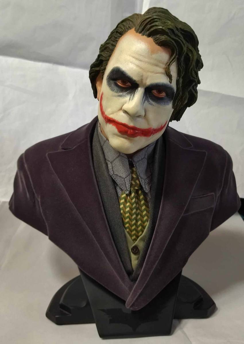 ジョーカー 1/2 バスト スタチュー フィギュア バットマン DC Direct in 2009 Batman THE DARK KNIGHT The Joker Bust statue figure