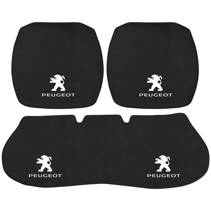 * new goods * Peugeot car seat cover seat cushion car seat cover zabuton slip prevention front seat for seat 2 sheets after part seat for seat 1 sheets 