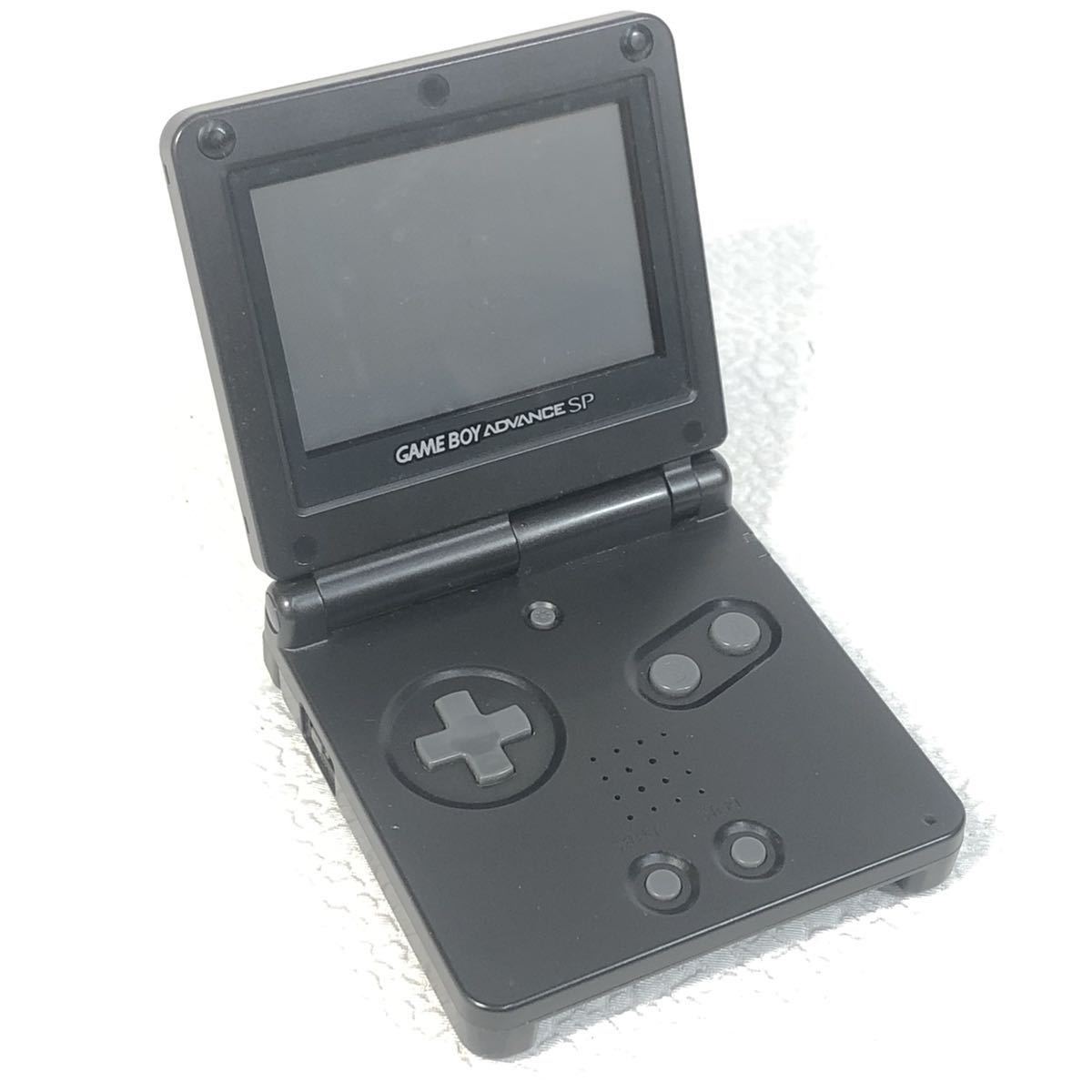 GBA 任天堂 ゲームボーイアドバンスSP 本体 AGS ブラック 中古