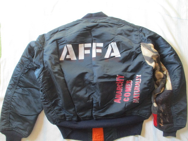 Yahoo!オークション - AFFA MA-1 94年版 ネイビー Lサイズ 高橋 Yahoo!オークション - AFFA MA-1 94年版 ネイビー Lサイズ 高橋