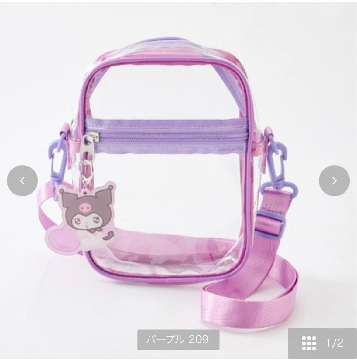 しまむら クロミ サンリオ クリアバック 推し活 痛バ 痛バック - バッグ