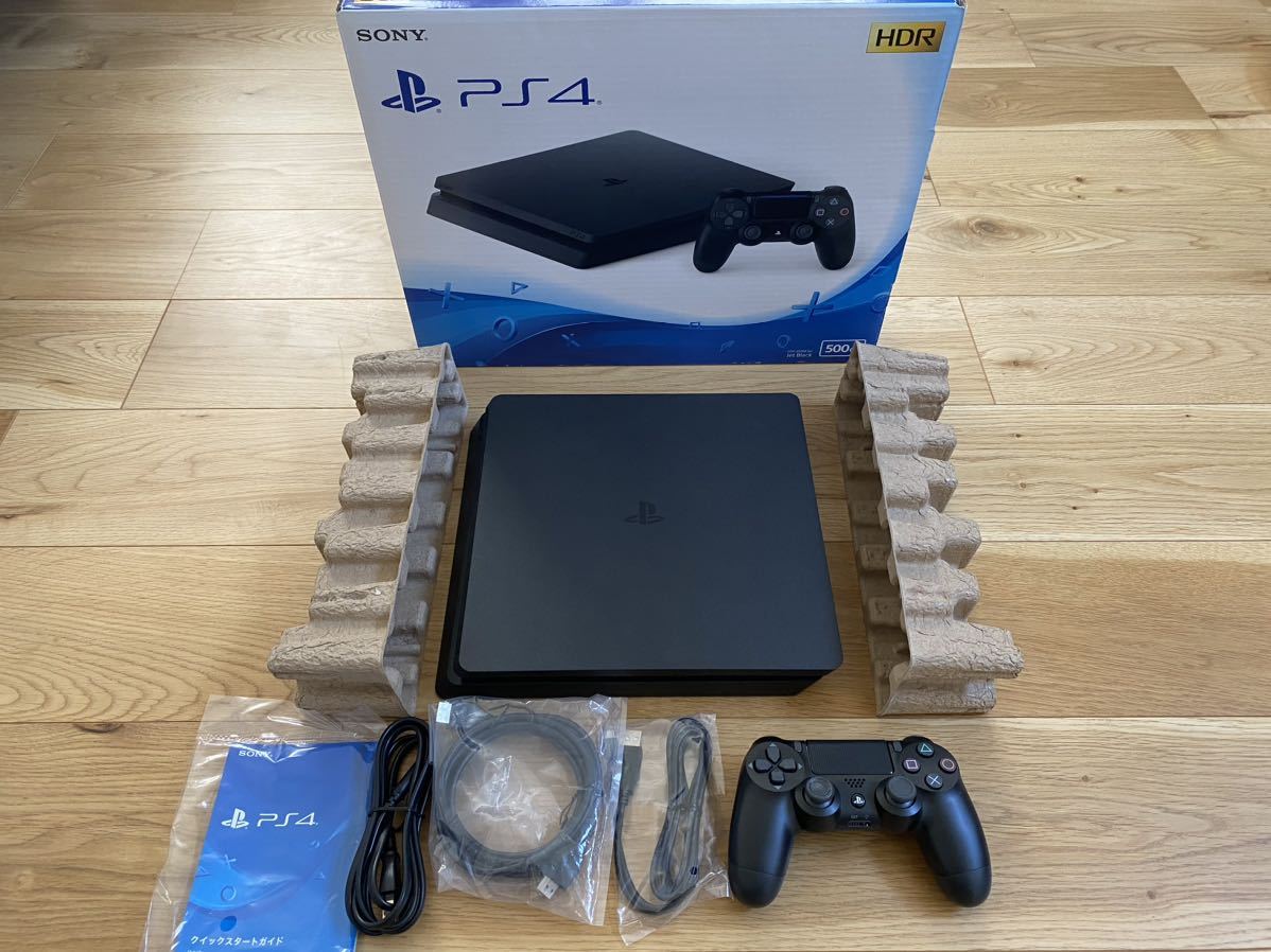 送料込み PS4 Playstation4 本体 Jet Black ジェットブラック 500GB