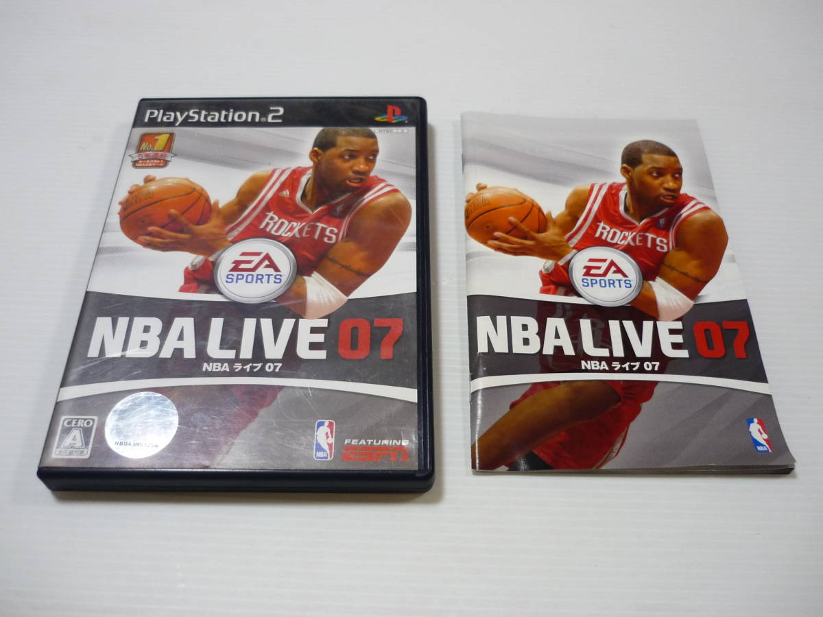 [管00]【送料無料】ゲームソフト PS2 NBAライブ07 NBA LIVE 07 SLPM-66589 プレステ PlayStation バスケットボール