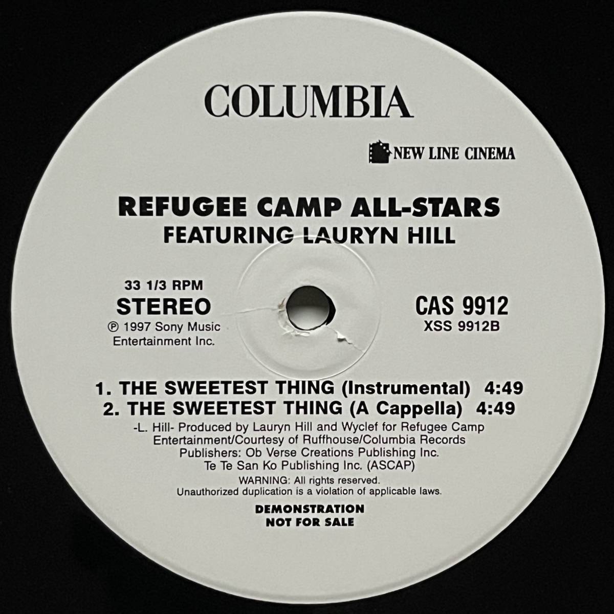 Refugee Camp All Stars Featuring Lauryn Hill - The Sweetest Thing (Promo)_画像3