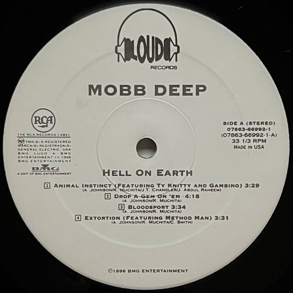 Mobb Deep - Hell On Earth (US 2LP) (シュリンクステッカー付き)_画像3