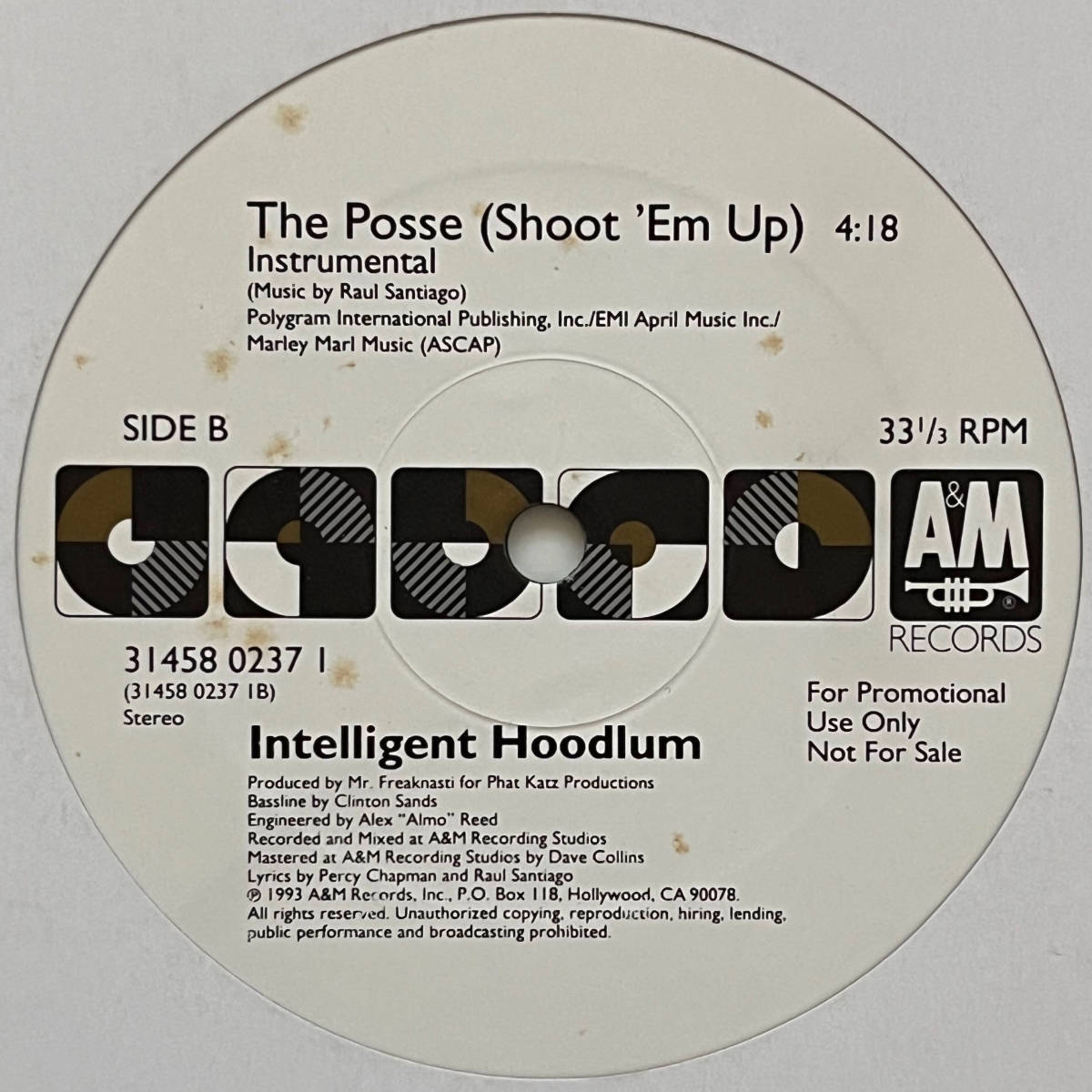 Intelligent Hoodlum - The Posse (Shoot 'Em Up) (Promo)_画像3