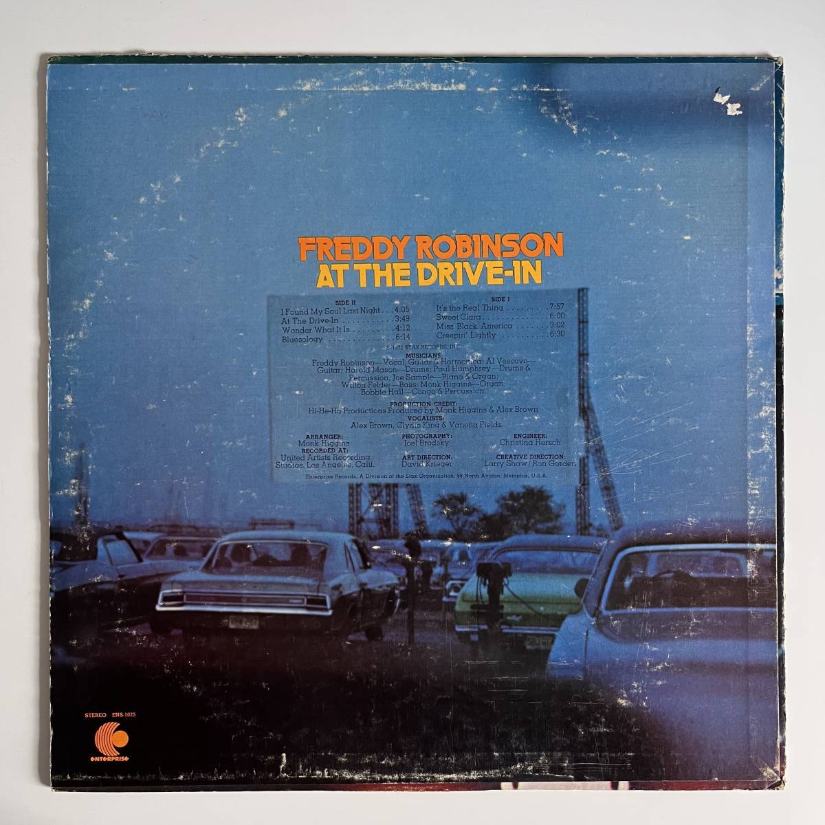 Freddy Robinson - At The Drive-In (LP)_画像2