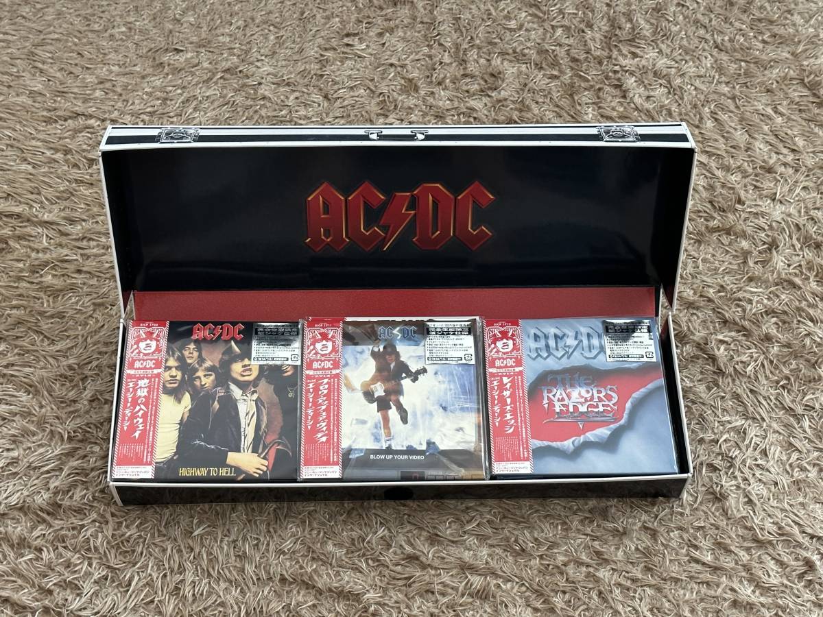 休日限定 AC/DC【紙ジャケット】CD17タイトルBOXセット 洋楽