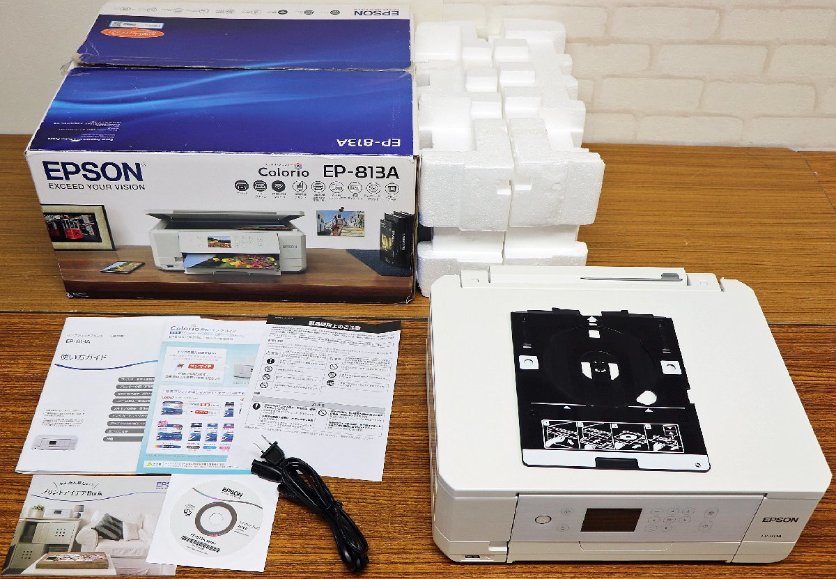 M◇ジャンク品◇インクジェット複合機 Colorio/カラリオ EP-813A