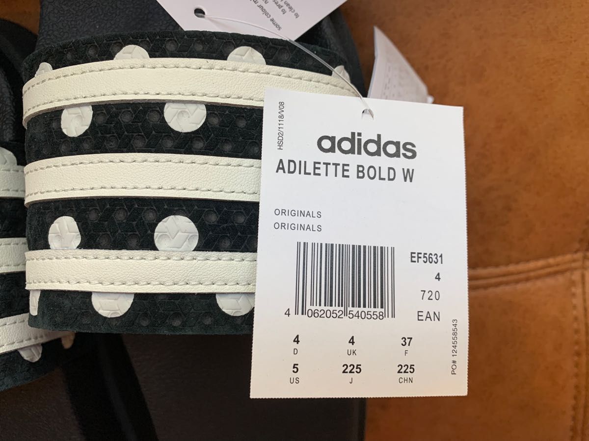 新品 adidas adilette スライダーサンダル 厚底｜PayPayフリマ