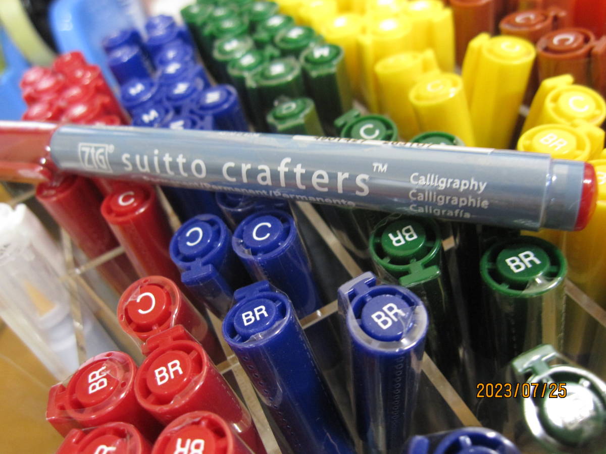 コレクション●筆記用品 ZIG suitto crafters 143本 定価150 定価200 いろいろ まとめて セット _画像6