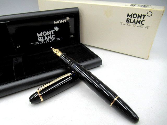 本物の 14K ペン先 No.146 万年筆 マイスターシュテュック MONTBLANC