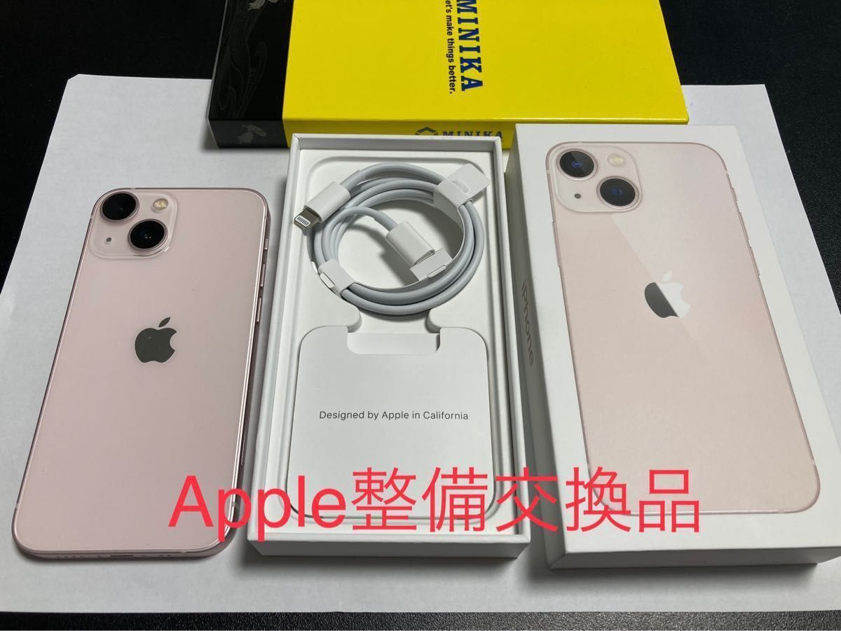 特別値下げ中》Apple整備品 iPhone 13 mini ピンク 128 GB 特別値下げ中》Apple整備品 iPhone 13 mini ピンク 128 GB