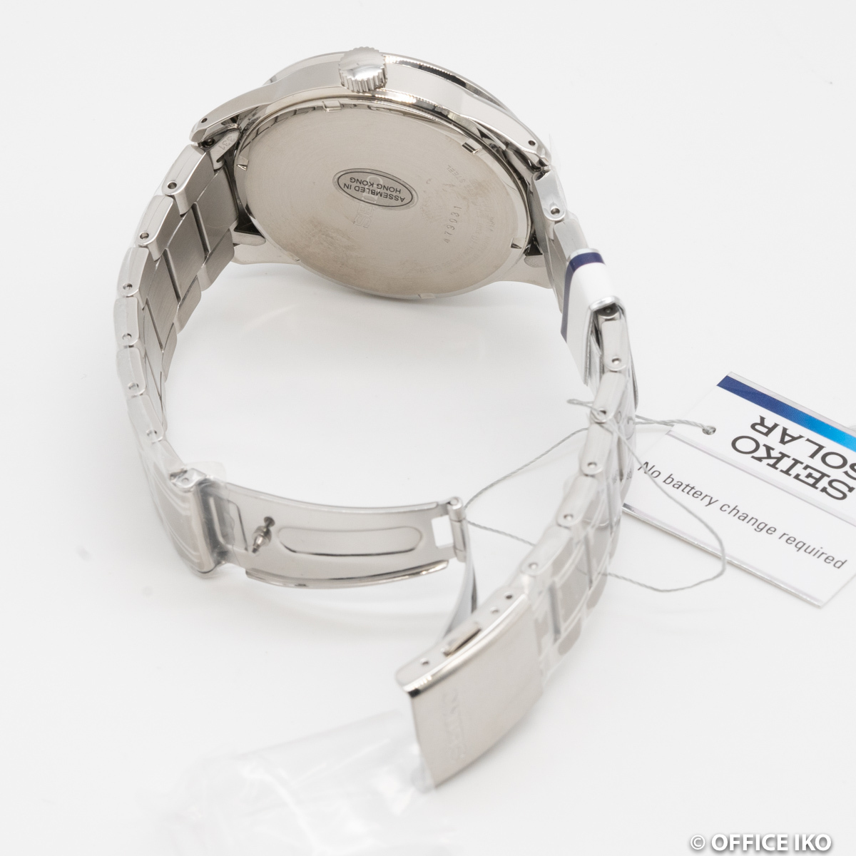  quality iko-[ Seiko ] SEIKO wristwatch SNE359P1 silver solar quarts men's foreign model new goods 
