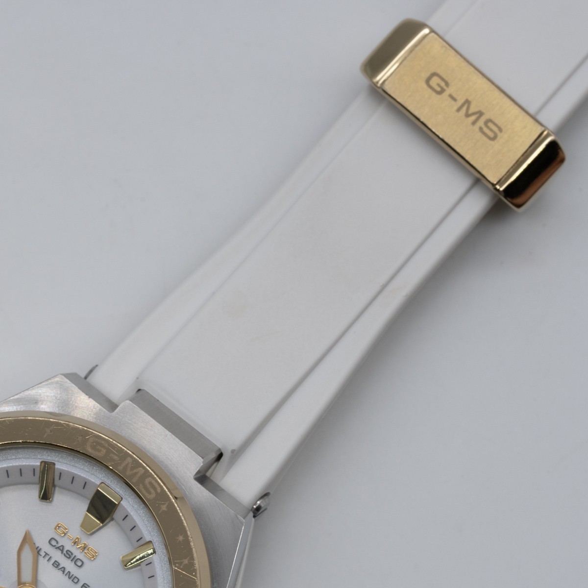 質イコー [カシオ] CASIO 腕時計 G-MS Baby-G MSG-W225-7AJR 25周年限定 ホワイト 電波ソーラ レディース 中古_画像6