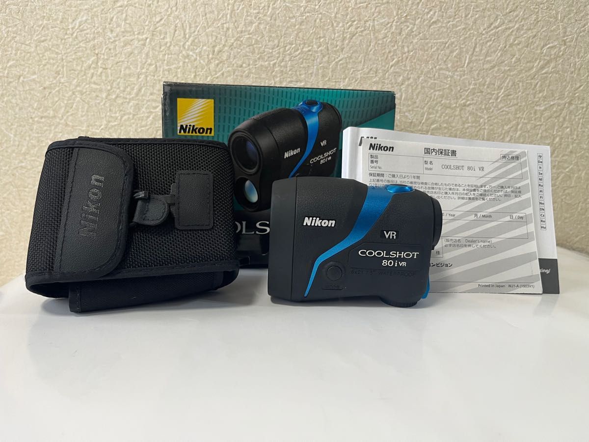ニコン】Nikon COOLSHOT80i VR レーザー距離計（高低差測定機能付 手