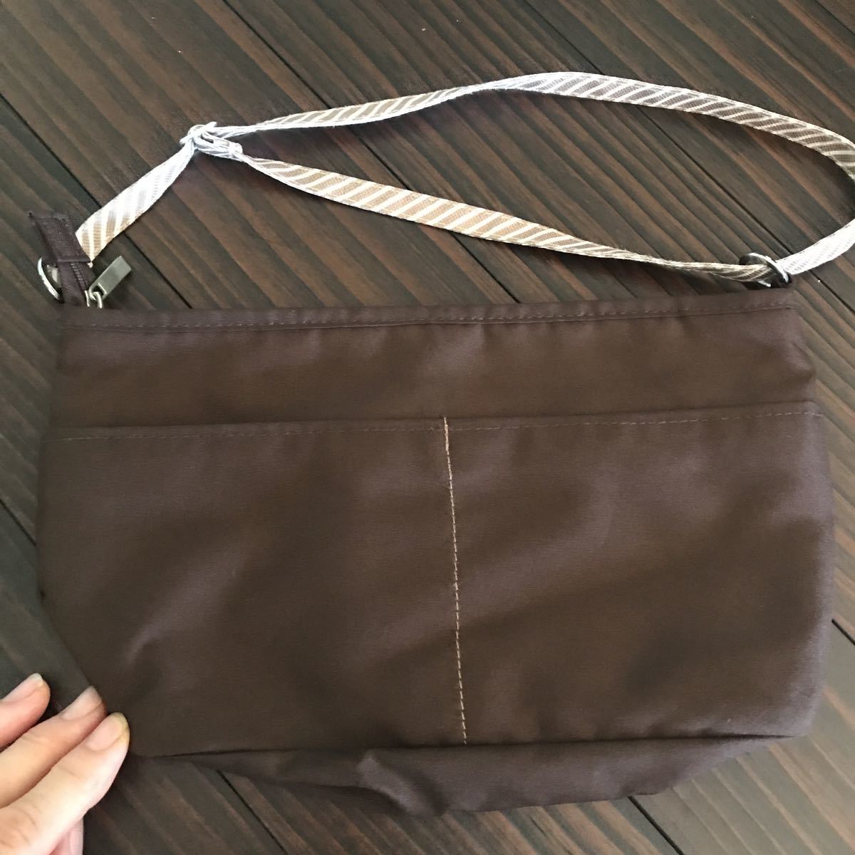  Fancl Novelty bag-in-bag organizer Brown 