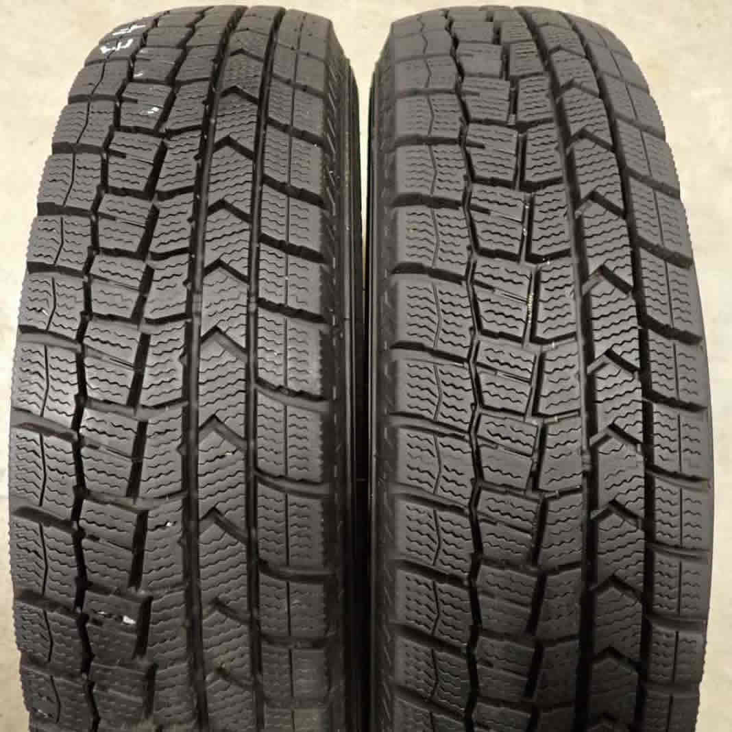 冬4本 会社宛 送料無料 155/80R13 79Q ダンロップ WINTER MAXX WM02 カローラ パッソ ヴィッツ ミラージュ Kei ブーン 店頭交換OK NO,E4485_画像2