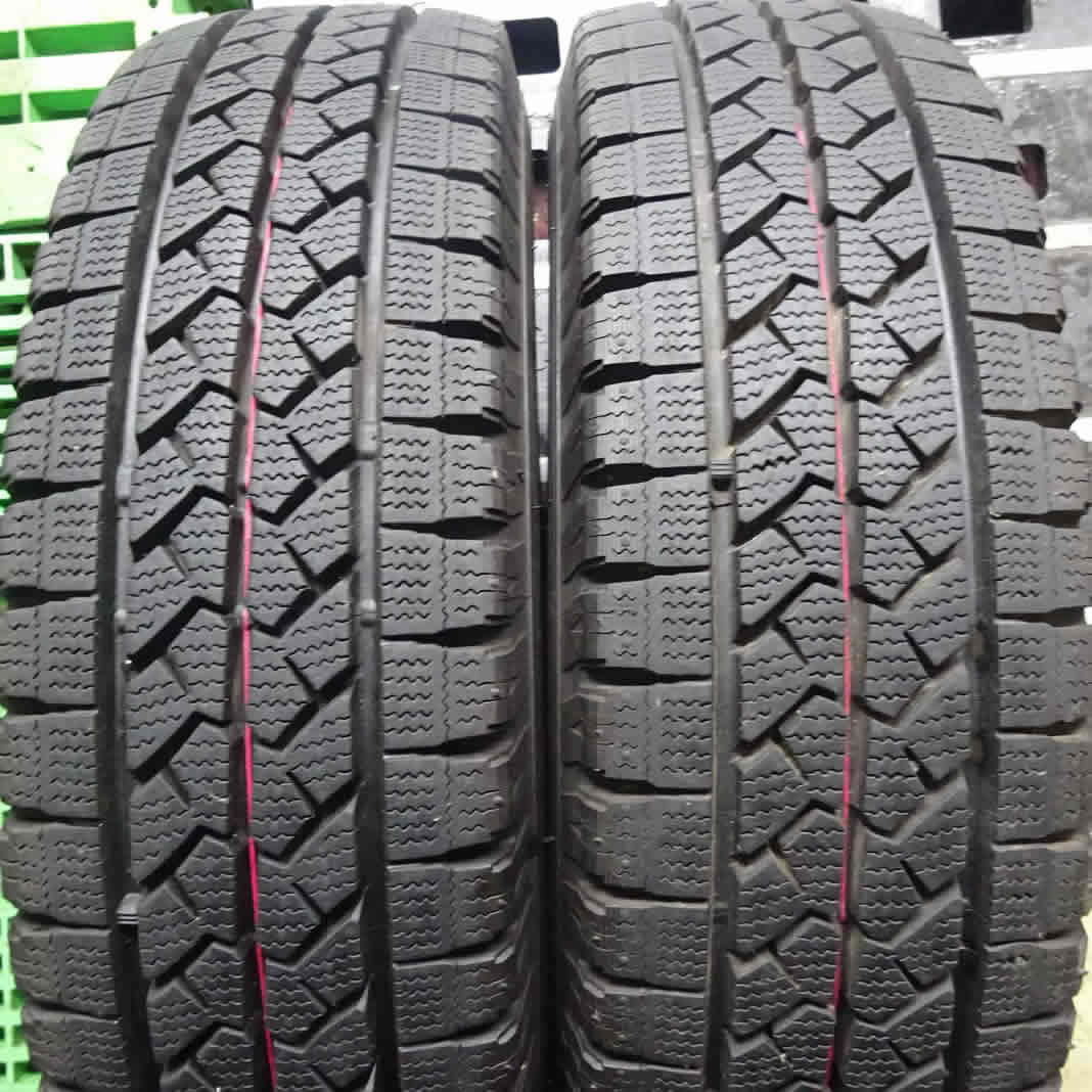 冬4本SET 会社宛送料無料 175R13 8PR LT ブリヂストン BRIDGESTONE ブリザック VL1 バリ溝 ライトエース タウンエース 店頭交換OK NO,Z2496_画像2