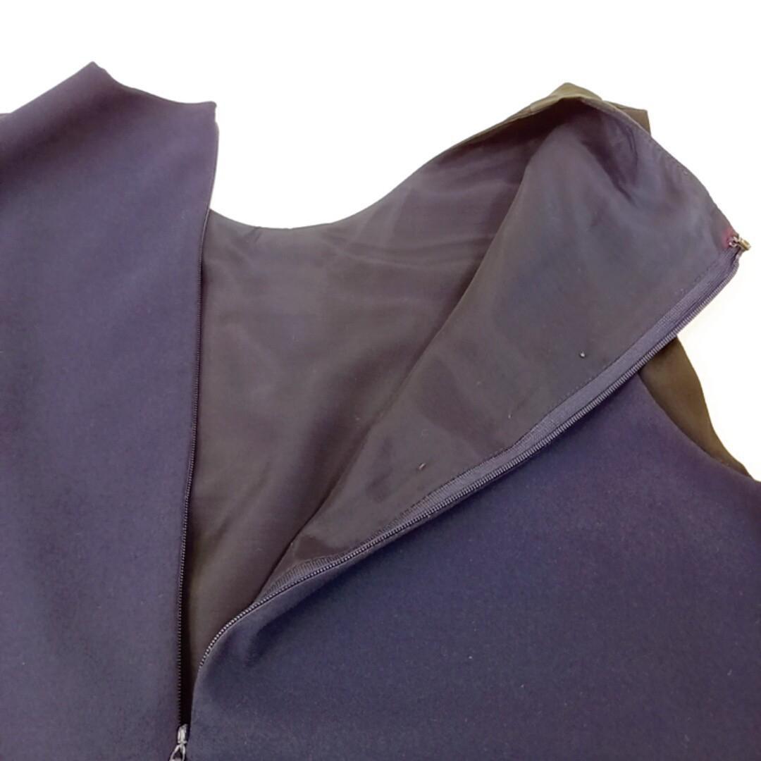 DES PRESte* pre no sleeve One-piece size S silk two-tone 