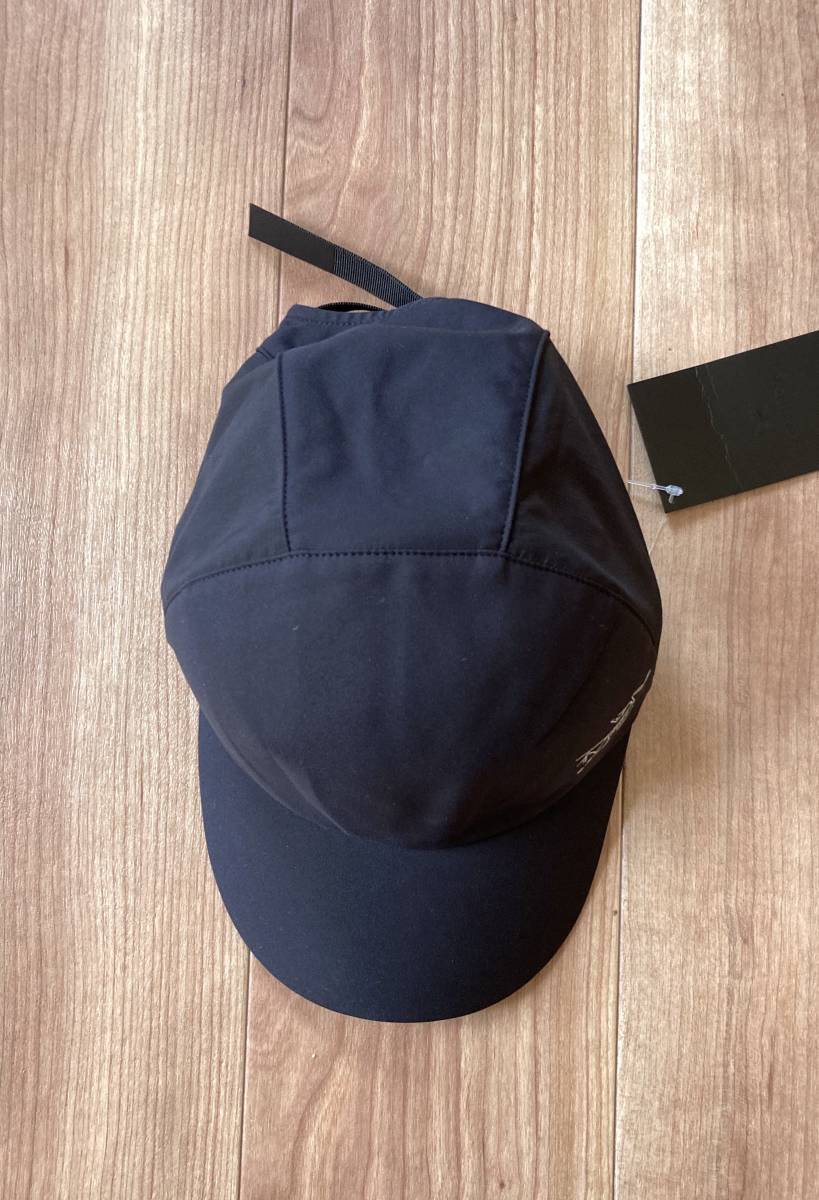 正規品 / 軽量・通気性 / ARC'TERYX アークテリクス CALVUS CAP / black / ロゴ カルバス キャップ 高機能 Large / Extra large_画像4