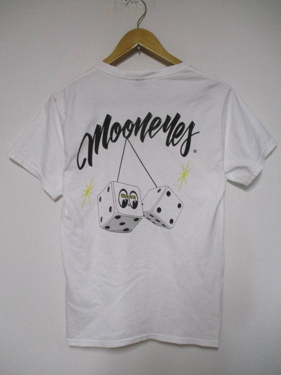 MOONEYES ムーンアイズ ダイス ポケット付きTシャツ Sサイズ_画像1