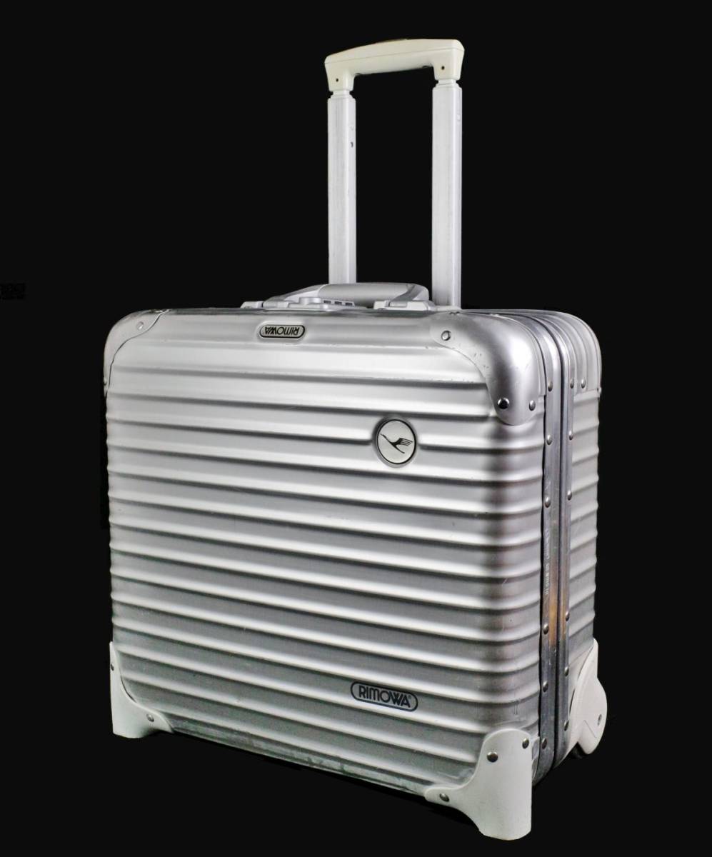 RIMOWA* Rimowa 940.40 Topas [Lufthansa]( records out of production )2 wheel TSA business Toro Lee 930753