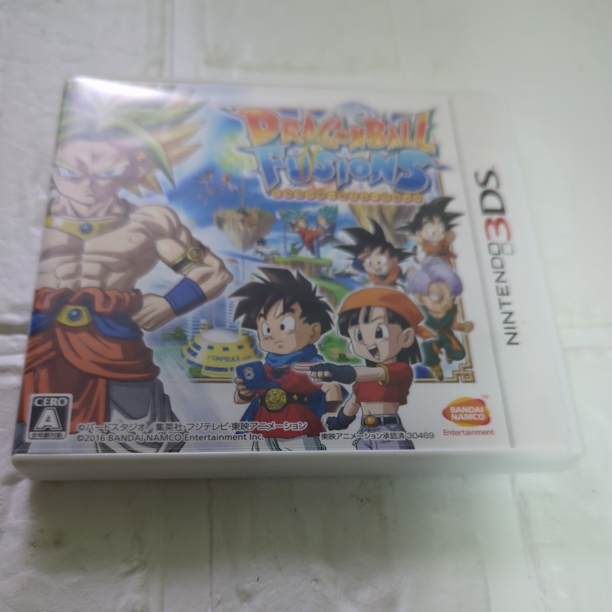  empty box.. cassette none [3DS] Dragon Ball Fusion z