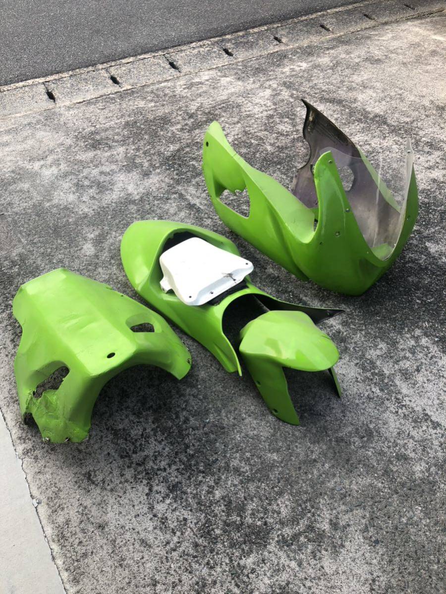 カワサキ ZX-6R C型 ZX636 05〜06年 フルカウル 外装セット レース用