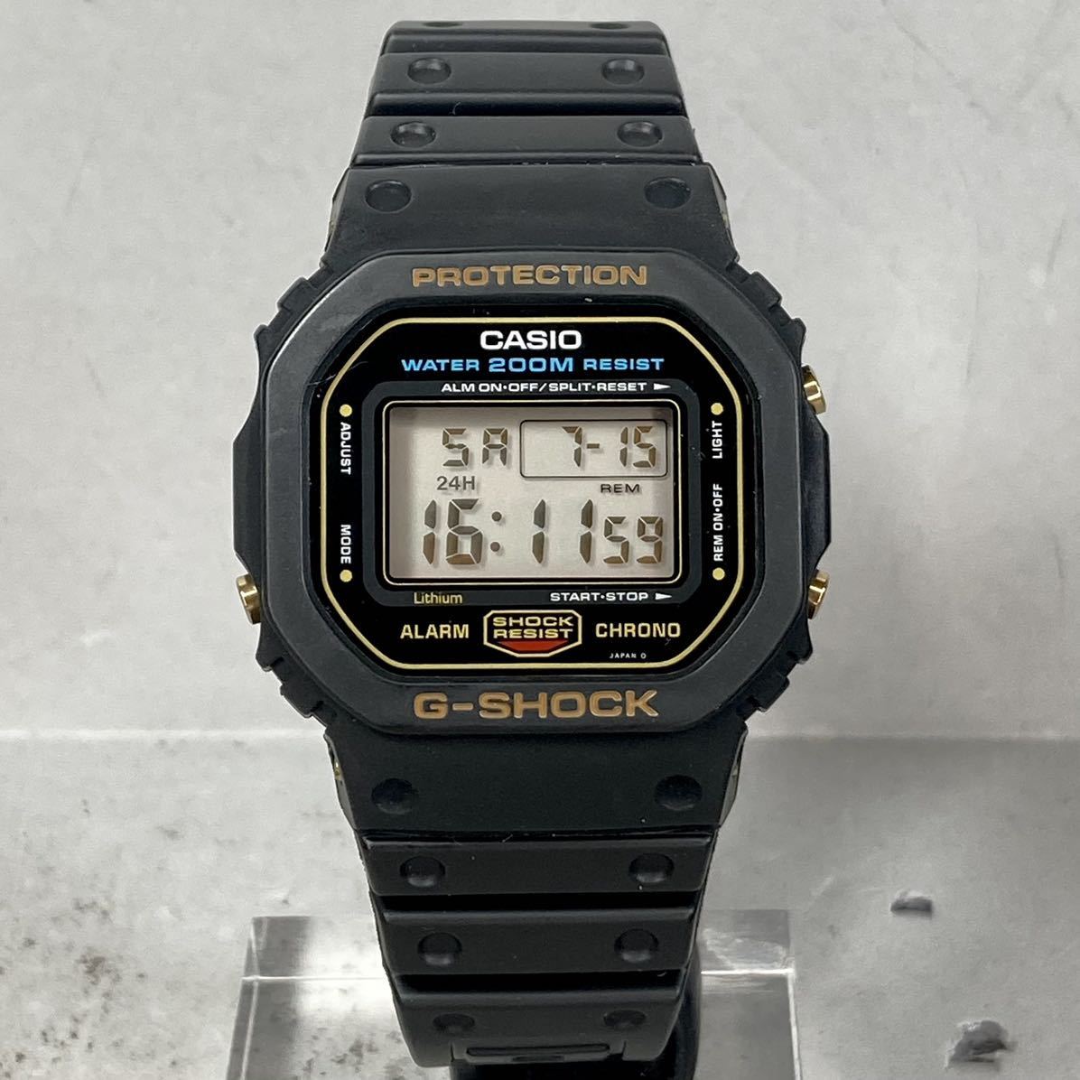 ヤフオク! - 未使用 極美品箱説付 CASIO G-SHOCK DW-5...