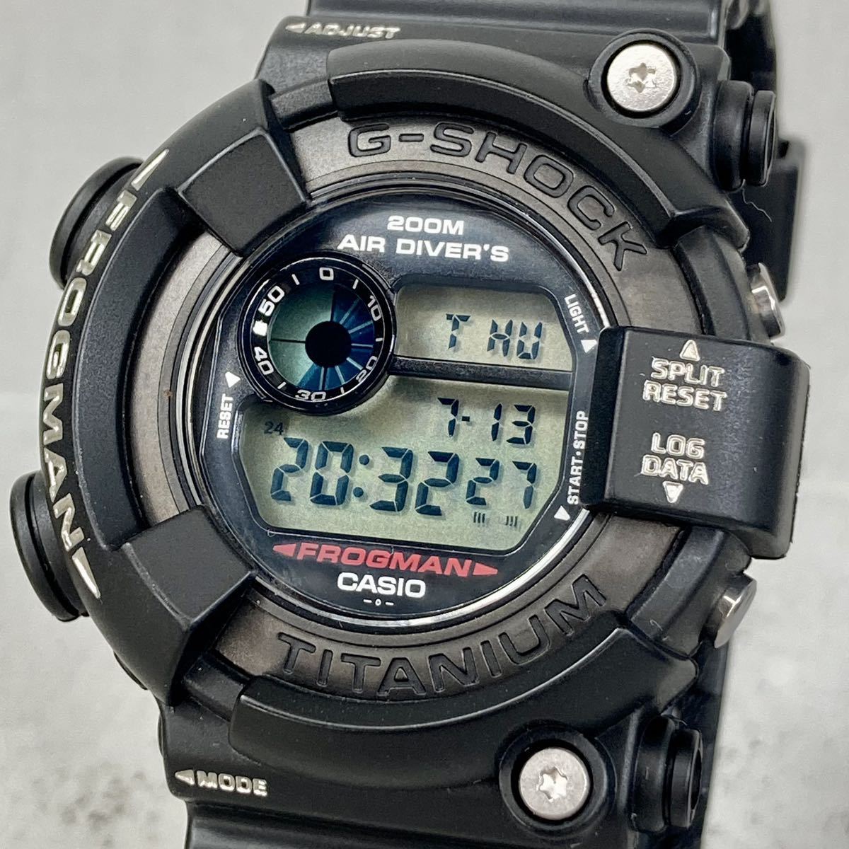 未使用同様 極美品G-SHOCK DW-8200ZU-1T FROGMAN'99 フロッグマン99
