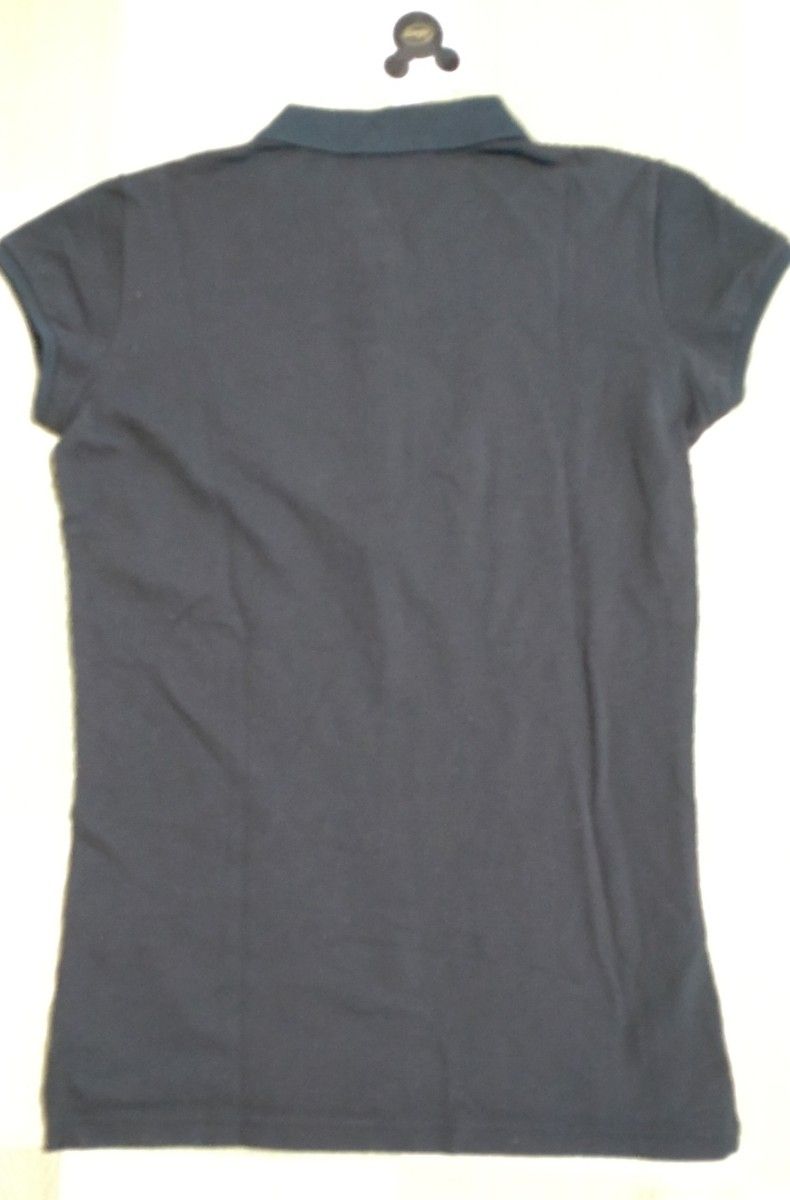 【未使用】ユニクロ　グラフィックポロ　半袖　サイズXL(バスト:95-98cm)　ブラック　ポロシャツ　ディズニー