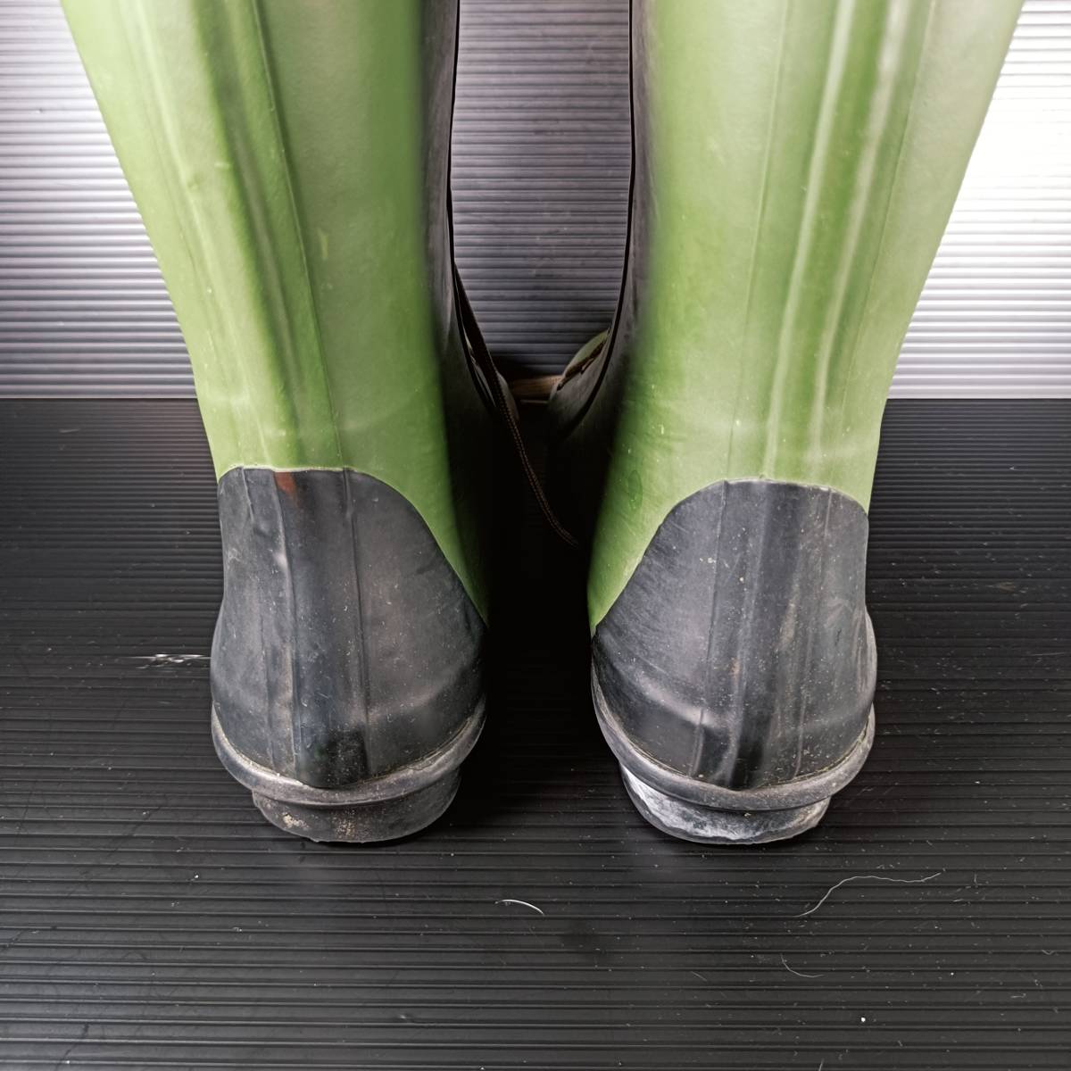 JOUER BOTTE*ju evo te* garden boots * rain boots * braided up boots * size 37 24.0