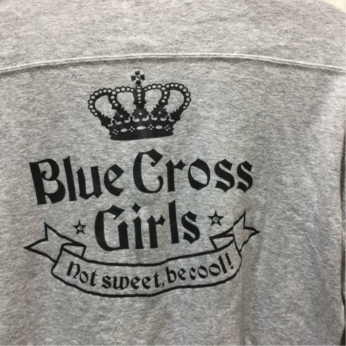 ★ブルークロス/BLUE CROSS　140㎝★長袖Tシャツ/ロンT（生地グレー・ボタンゴールド）ｓ320_画像8