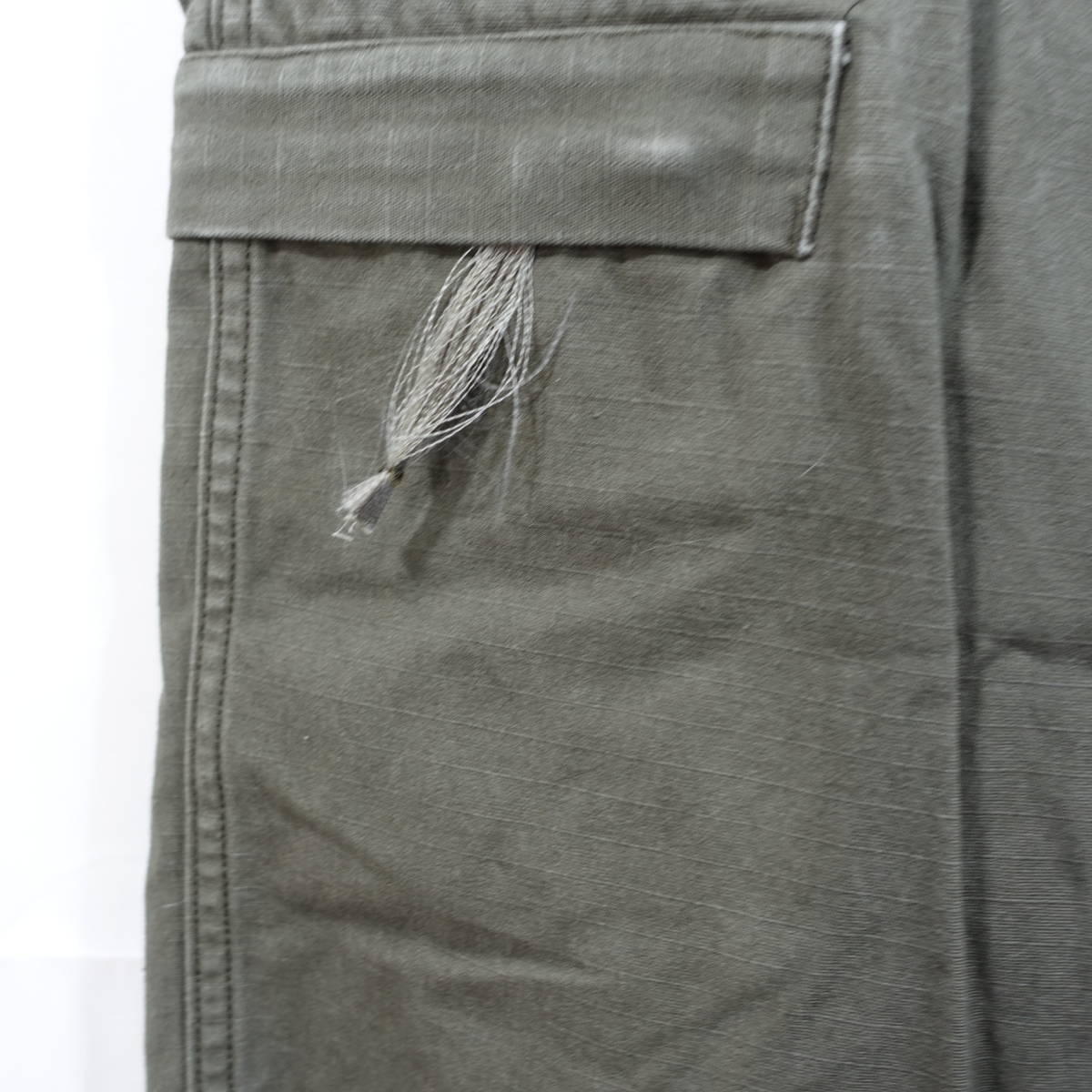【良品】エンジニアードガーメンツ パラシュートパンツ AIR CREW PANT Engineered Garments サイズL カーキ