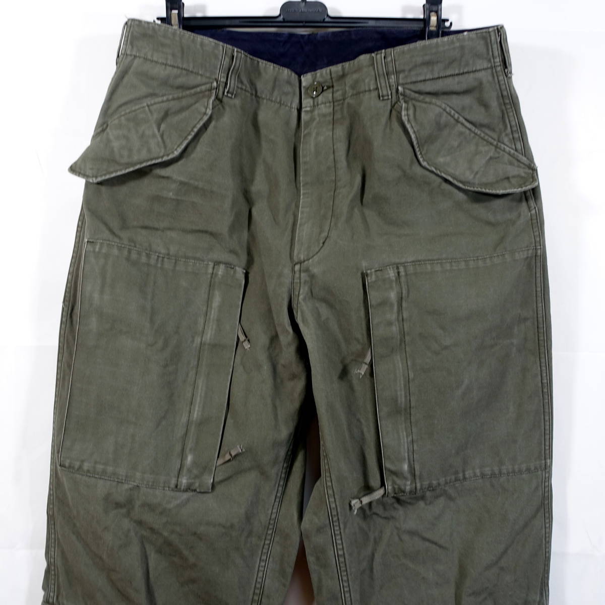 【良品】エンジニアードガーメンツ パラシュートパンツ AIR CREW PANT Engineered Garments サイズL カーキ