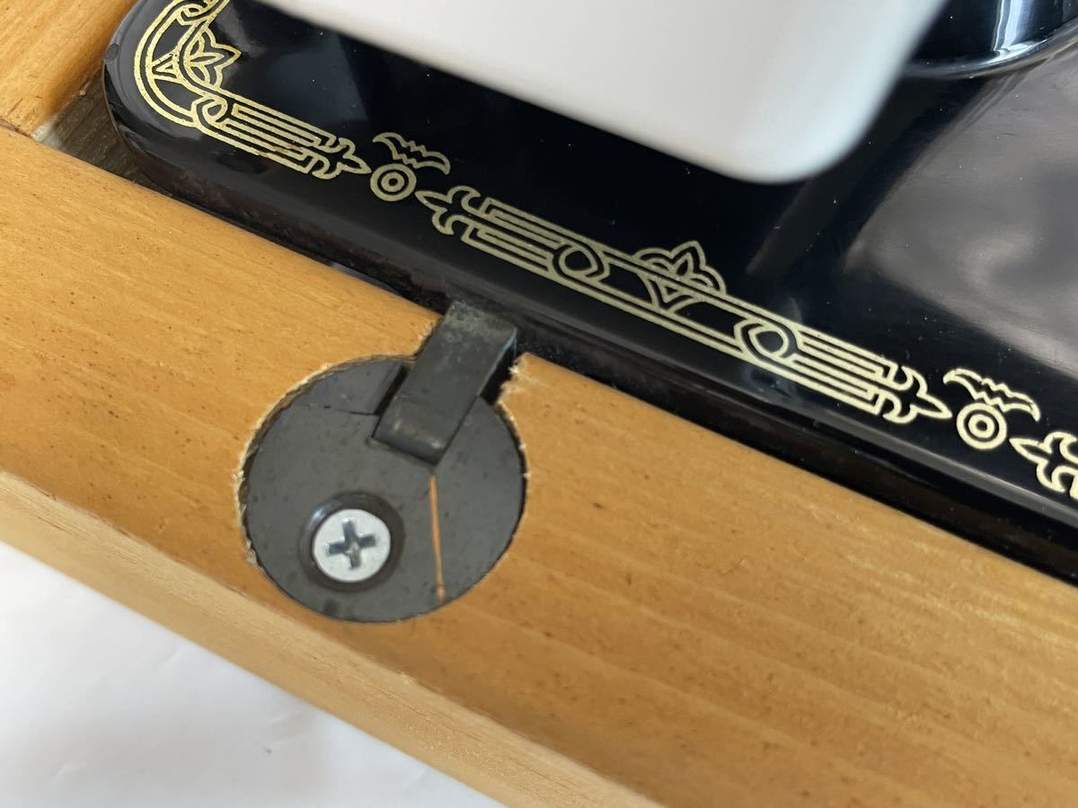 レザークラフト 電動モーター・手回し JANOME PINE アンティーク 1番