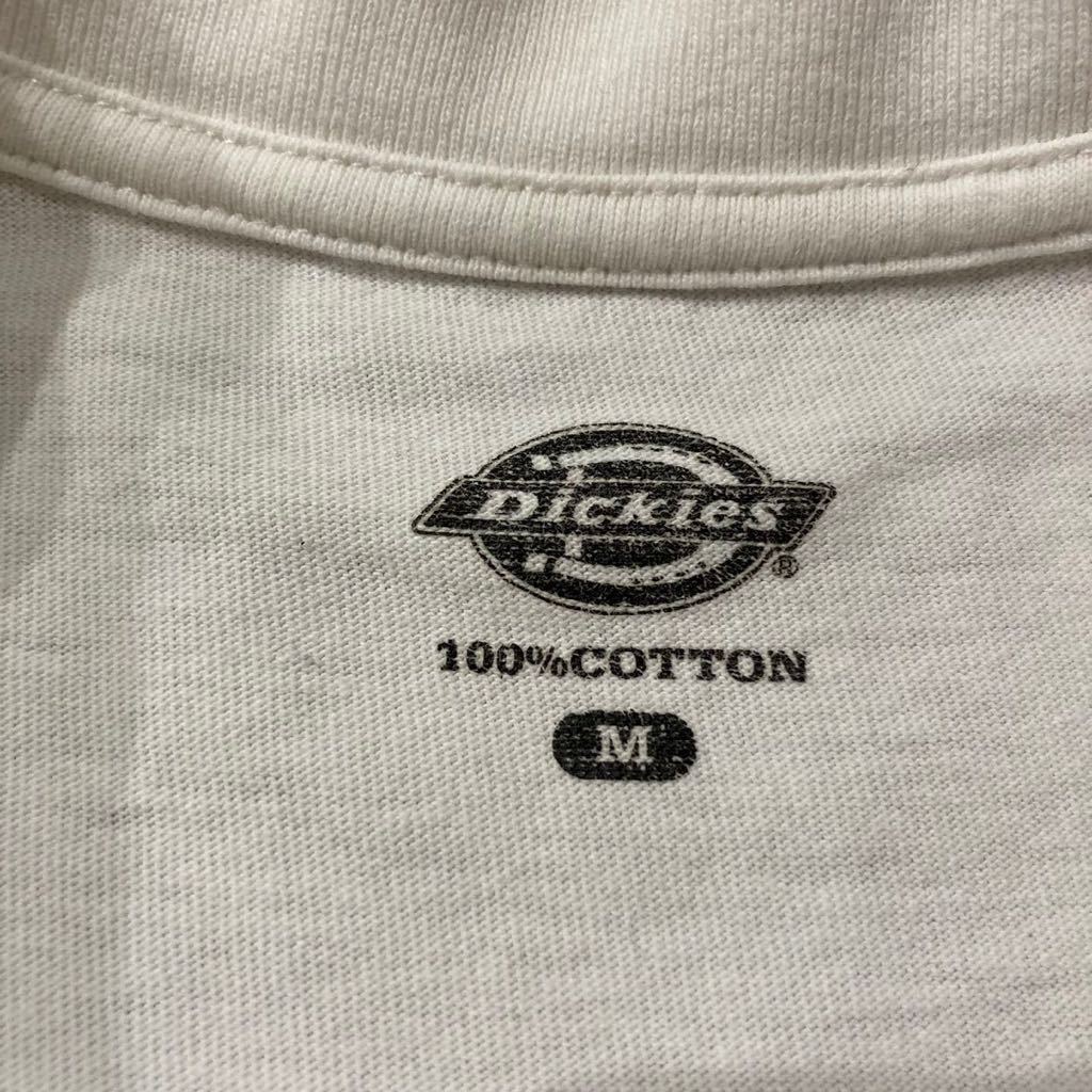 Dickies ディッキーズ Tシャツ 半袖 ワンポイント刺繍ロゴ シンプルデザイン サイズM 玉mc1794_画像6
