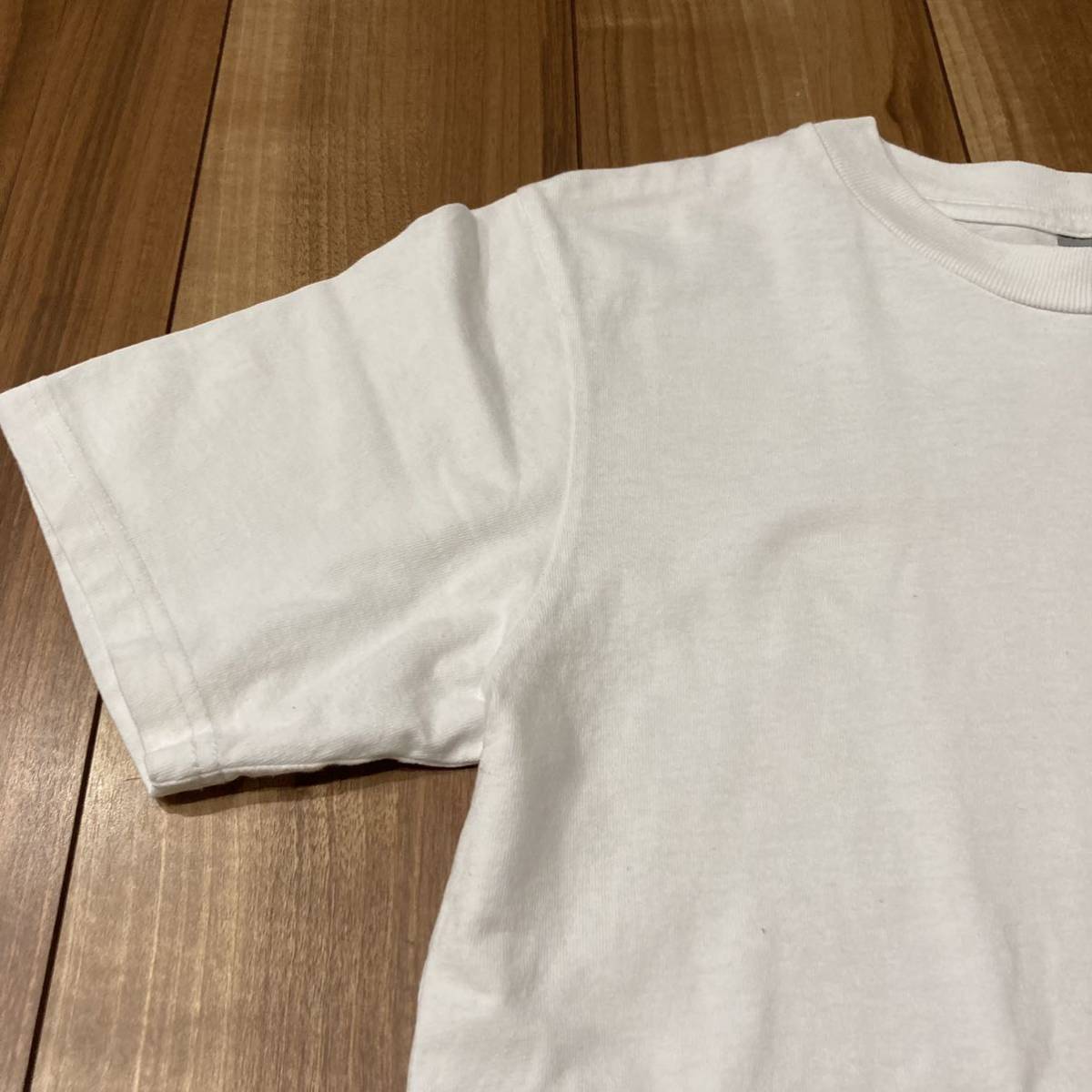 Carhartt カーハート 半袖 Tシャツ USA企画 プリントロゴ ホワイト サイズS ストリート ワーク 玉mc1880_画像4