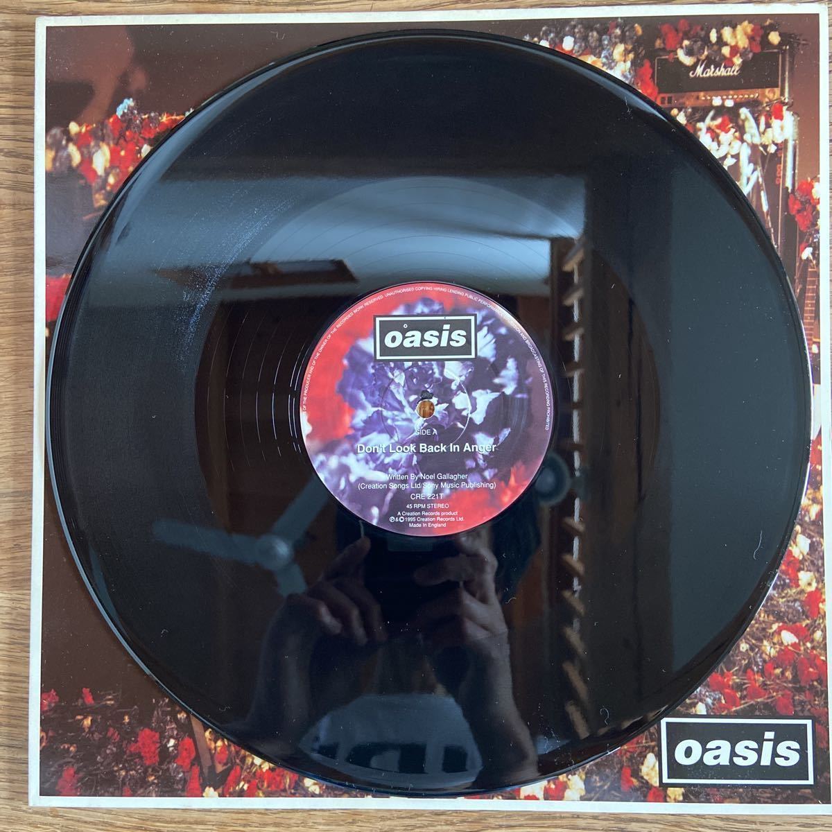 OASIS オアシスレコードDon't look back in Anger 12inch 45rpm UK