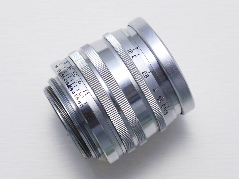 日本に 50mm LENS CANON キヤノン 《良上品・試写あり》 F1.8 L