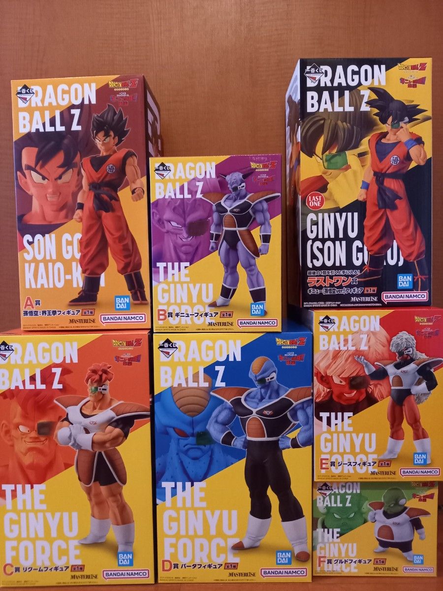 一番ぐじドラゴンボールギニュー特戦隊 A.B.D.E.F.ラストワン賞-