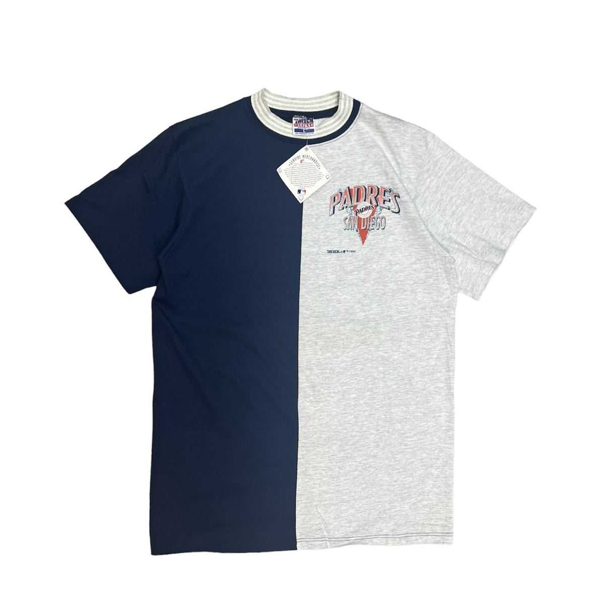 卸し売り購入 Diego サンディエゴ　パドレス　San MLB 90s Padres Tシャツ　アメリカ製　アメカジ　ビンテージ vintage デッドストック　USA製 文字、ロゴ