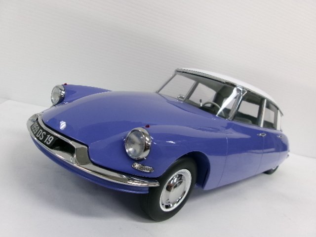 ノレブ 1/12 シトロエン DS19 1959 デルフィニウムブルー/ホワイト